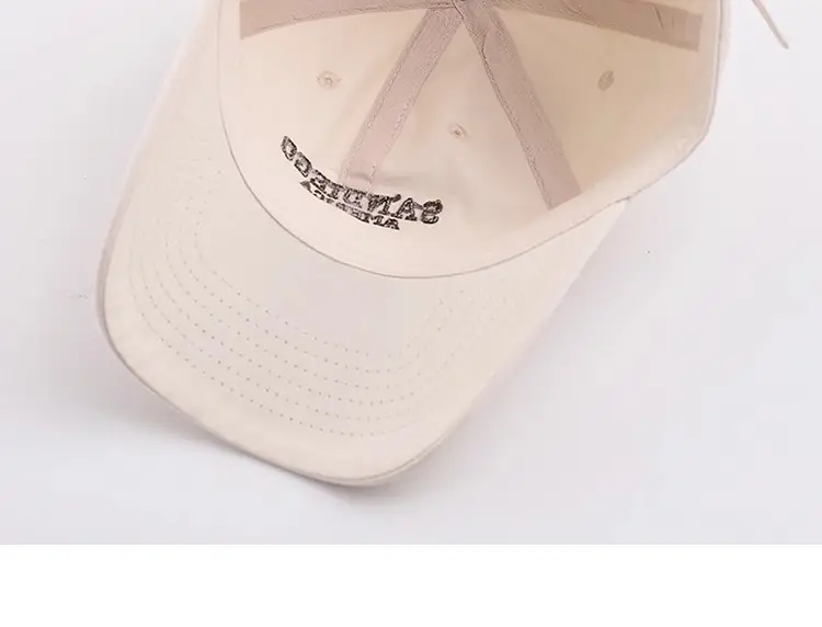 Women's Brown Sandego Embroidered Baseball Cap — feature 15