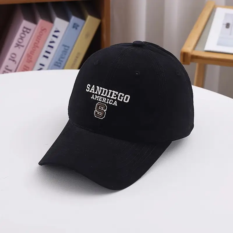 Women's Brown Sandego Embroidered Baseball Cap - Image 3