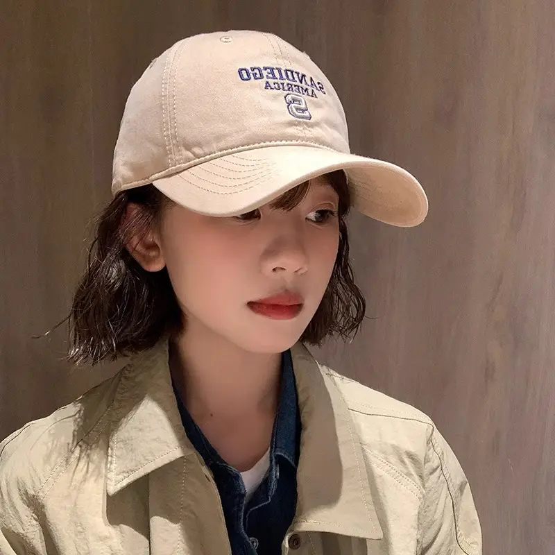 Women's Brown Sandego Embroidered Baseball Cap - Image 5