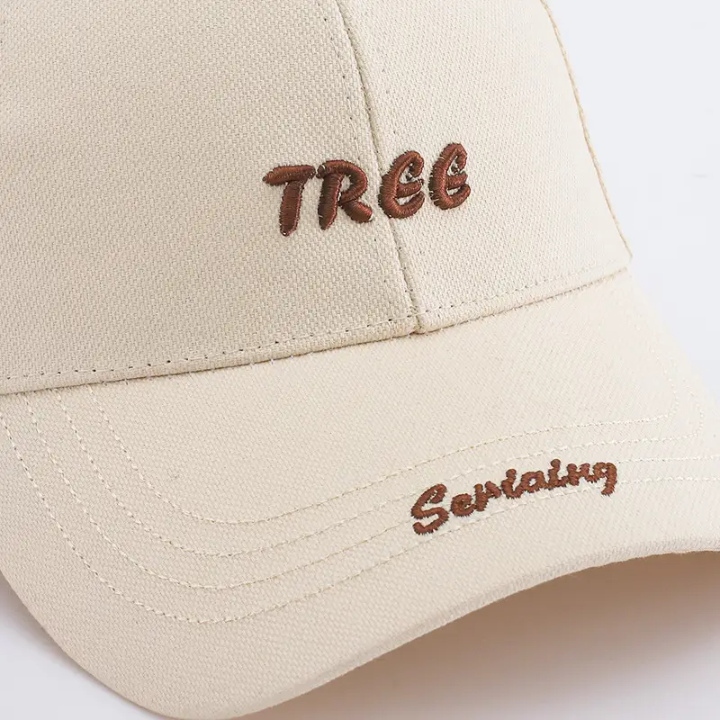 Pink Tree Embroidered Baseball Cap for Men — feature 3