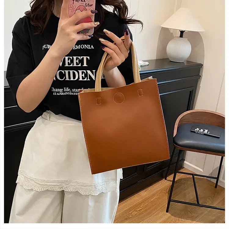 White Leather Shoulder Bag for Girls 2025 Spring — feature 12