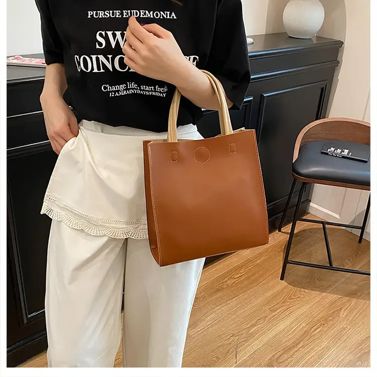 White Leather Shoulder Bag for Girls 2025 Spring — feature 13