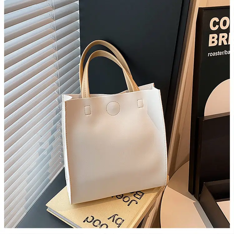 White Leather Shoulder Bag for Girls 2025 Spring — feature 23