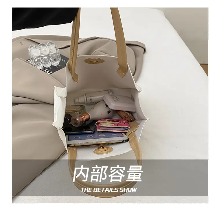 White Leather Shoulder Bag for Girls 2025 Spring — feature 3