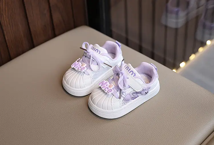 Baby Shoes White Mesh Single Breathable Toddler — feature 3
