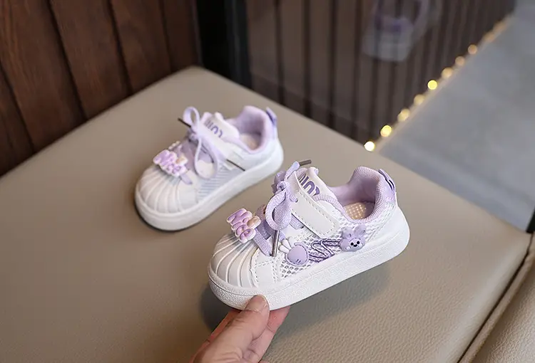 Baby Shoes White Mesh Single Breathable Toddler — feature 4
