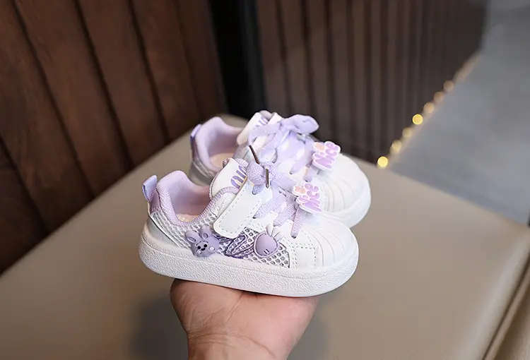 Baby Shoes White Mesh Single Breathable Toddler — feature 5