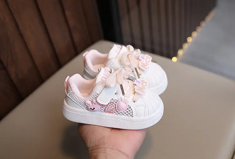 Baby Shoes White Mesh Single Breathable Toddler — feature 6