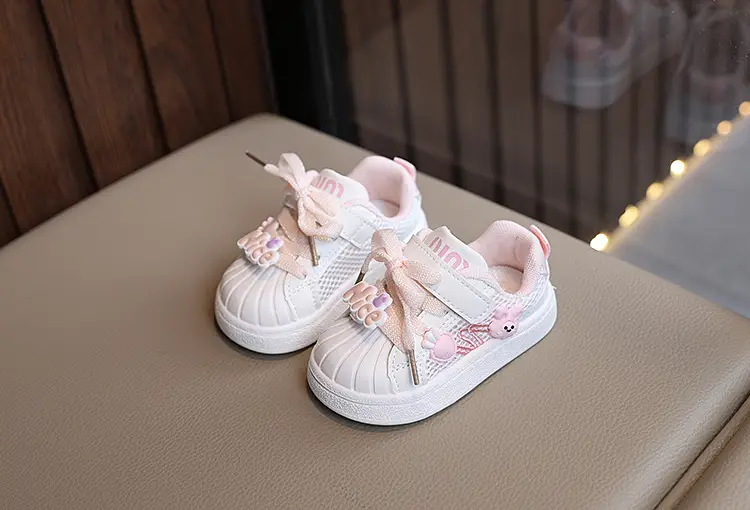 Baby Shoes White Mesh Single Breathable Toddler — feature 7