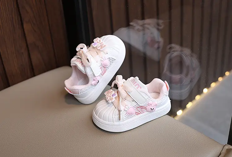 Baby Shoes White Mesh Single Breathable Toddler — feature 8