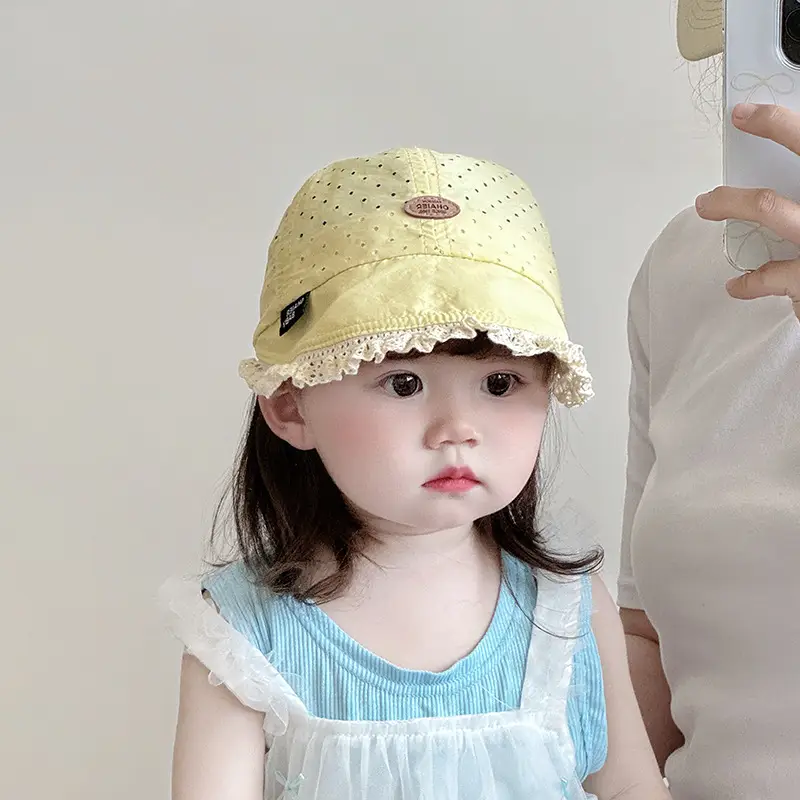 Baby's Lace Sun Hat for Girls Spring Summer — feature 11