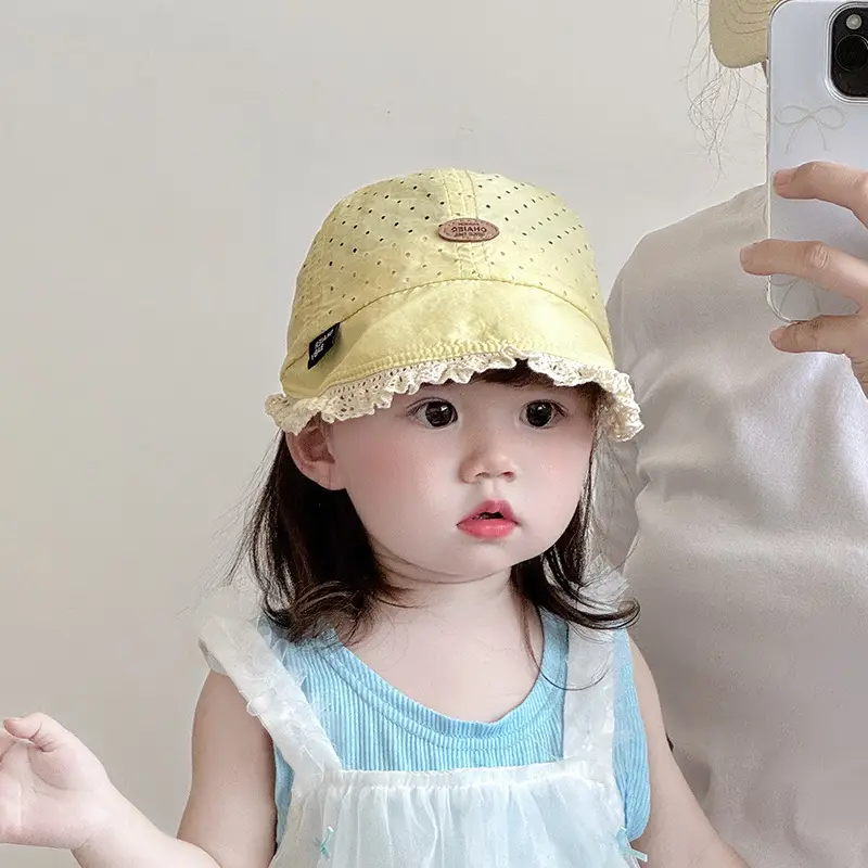 Baby's Lace Sun Hat for Girls Spring Summer — feature 12