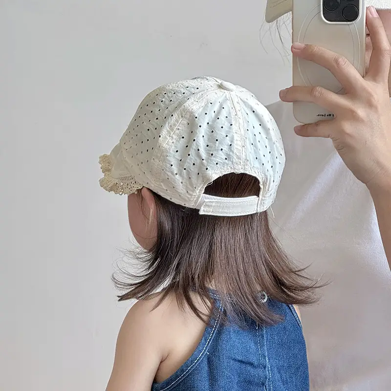 Baby's Lace Sun Hat for Girls Spring Summer — feature 4