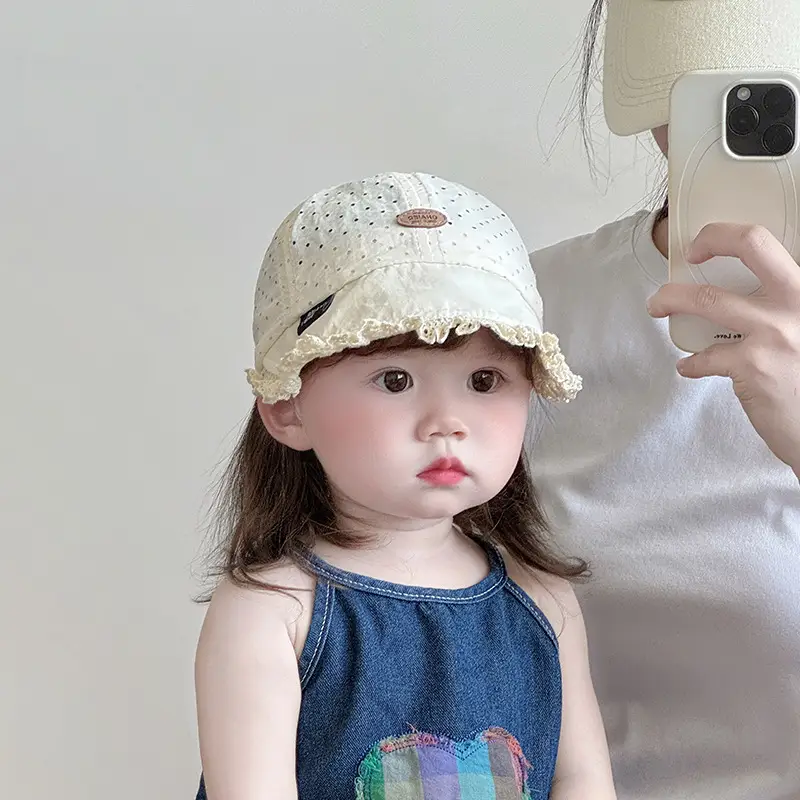 Baby's Lace Sun Hat for Girls Spring Summer — feature 6