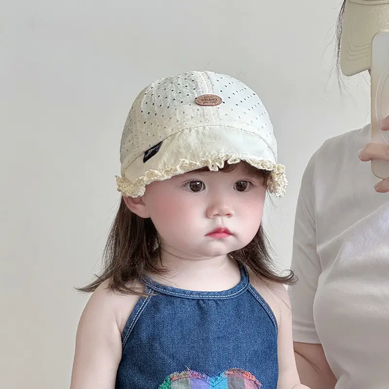 Baby's Lace Sun Hat for Girls Spring Summer — feature 7