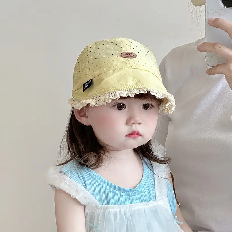 Baby's Lace Sun Hat for Girls Spring Summer — feature 8