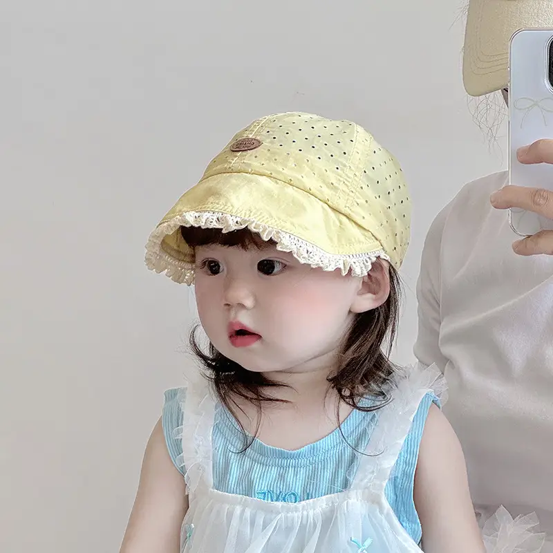 Baby's Lace Sun Hat for Girls Spring Summer — feature 9