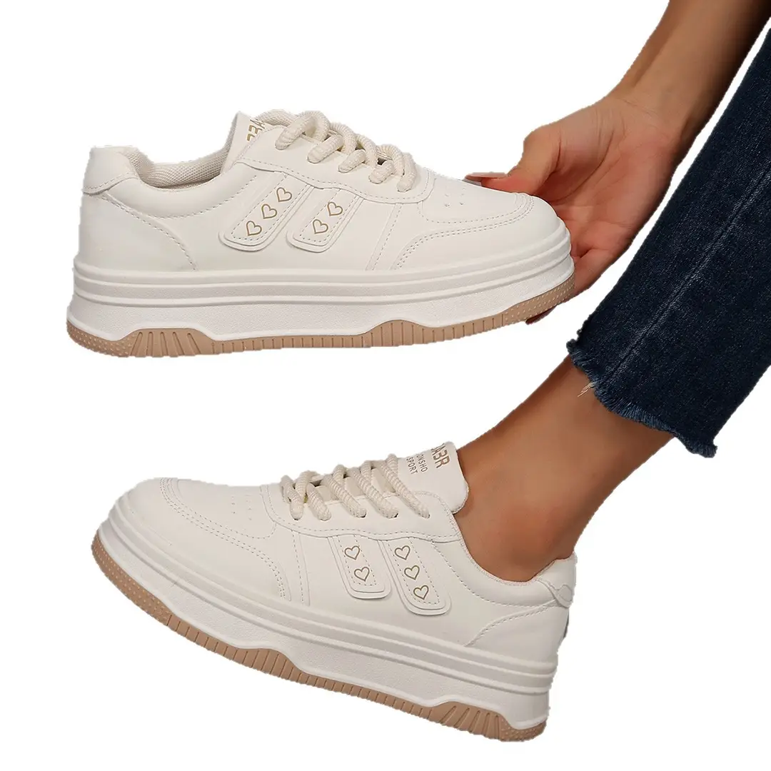 Cross-Border Large Size Summer New Breathable Casual Sports Shoes Thick-Soled Versatile Student Shoes Soft-Soled Non-Slip Running Shoes for Women - Image 5