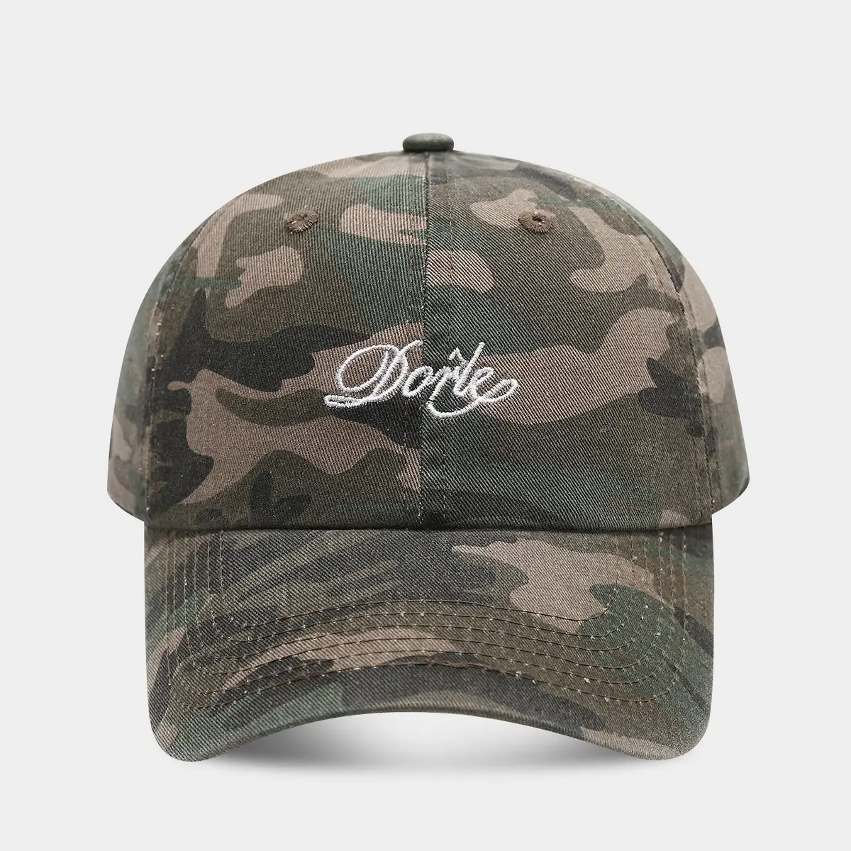 American Camouflage Baseball Caps Women's Washed Old Soft Top Breathable Sun Protection Cap Men's Tooling Vintage Sun Hat - Image 2