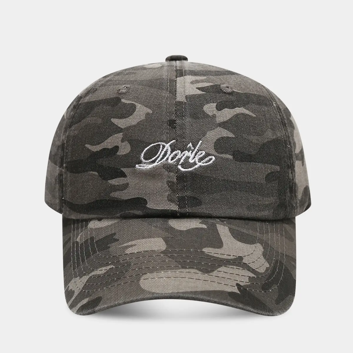 American Camouflage Baseball Caps Women's Washed Old Soft Top Breathable Sun Protection Cap Men's Tooling Vintage Sun Hat - Image 3