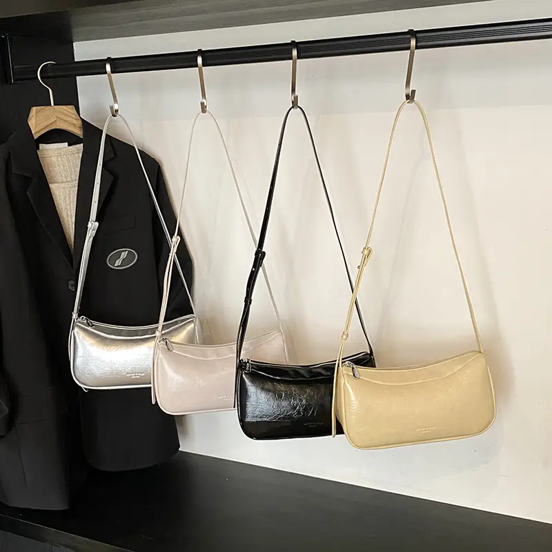 Women Shoulder Bag Tan Leather Commuter Bag 2025 Spring - Image 8