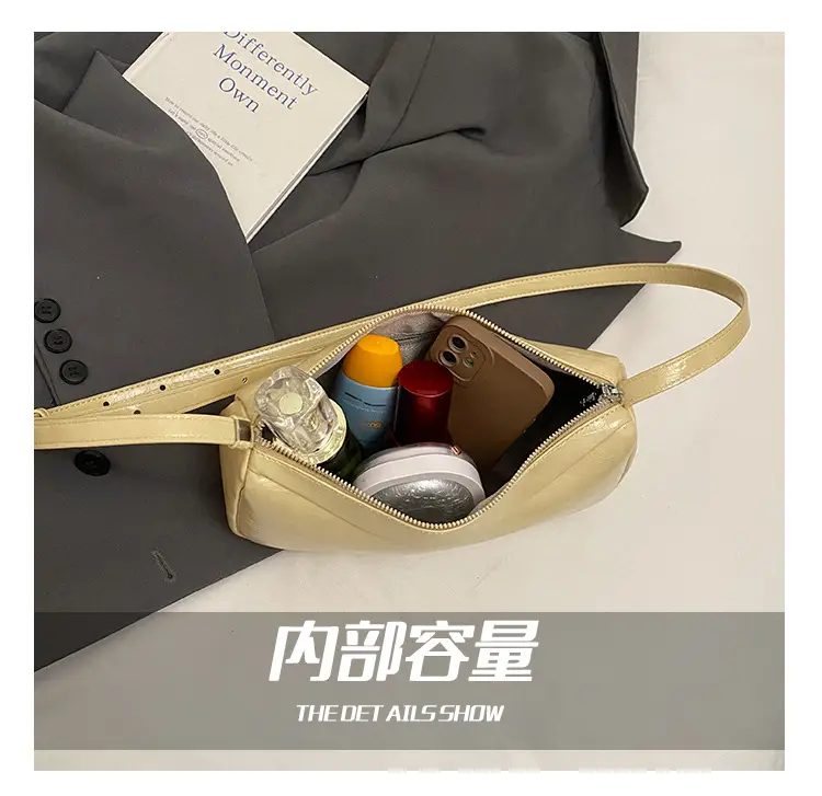 Women Shoulder Bag Tan Leather Commuter Bag 2025 Spring — feature 10