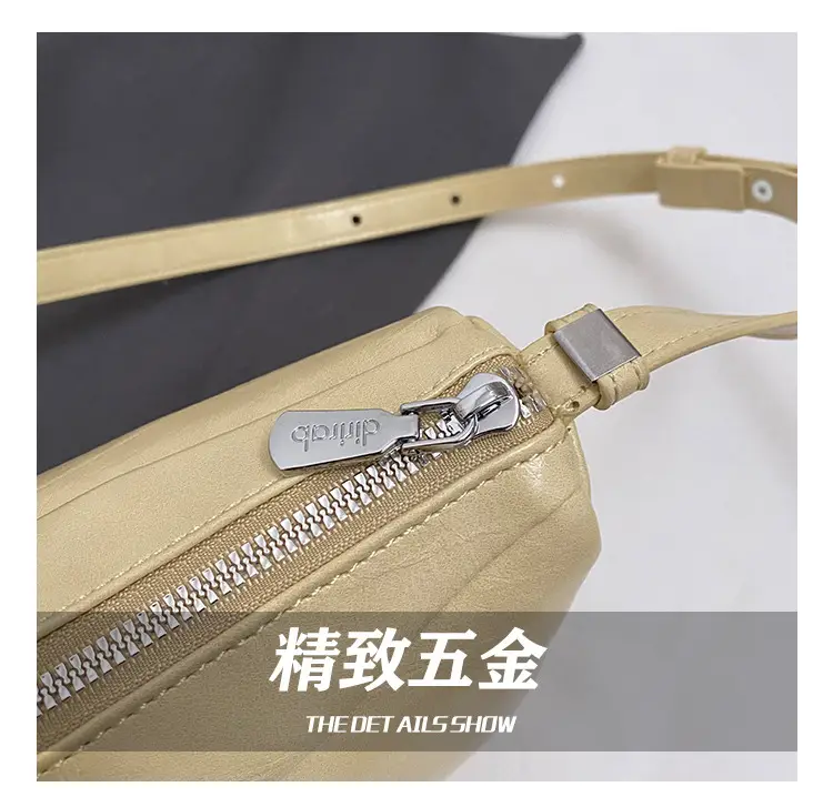 Women Shoulder Bag Tan Leather Commuter Bag 2025 Spring — feature 11