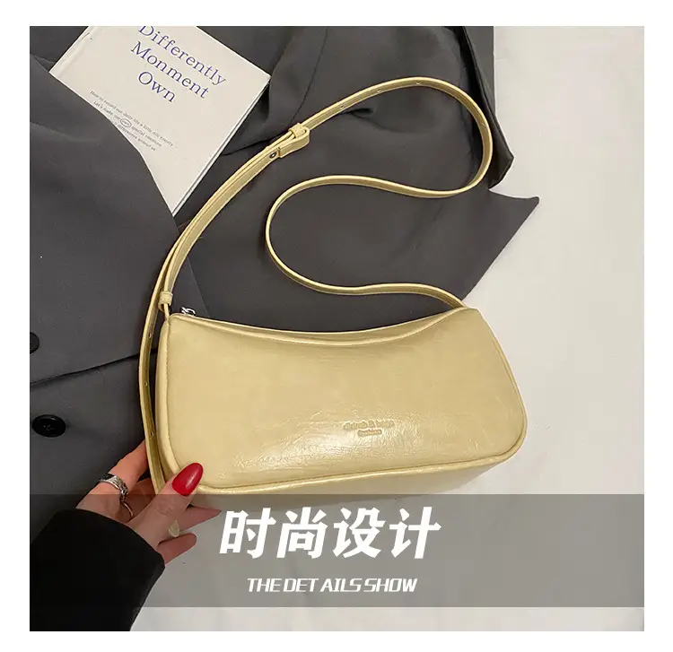 Women Shoulder Bag Tan Leather Commuter Bag 2025 Spring — feature 12