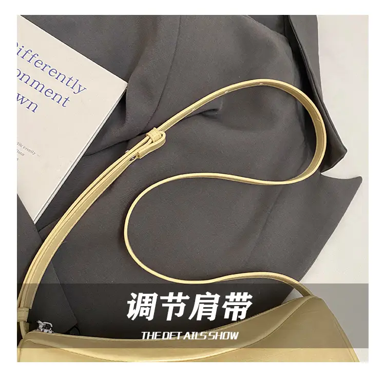 Women Shoulder Bag Tan Leather Commuter Bag 2025 Spring — feature 13