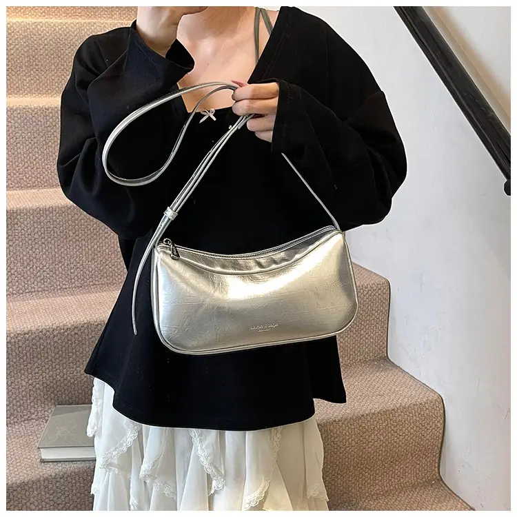 Women Shoulder Bag Tan Leather Commuter Bag 2025 Spring — feature 14