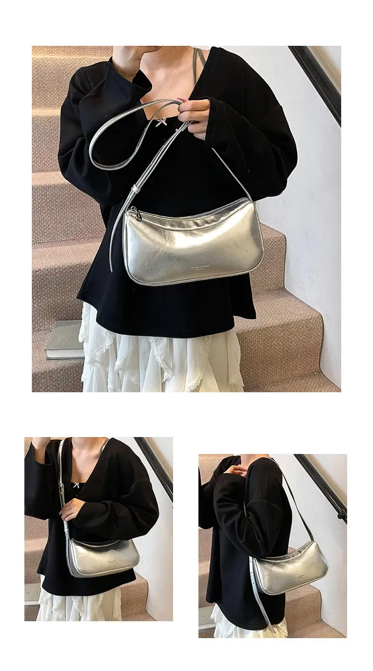 Women Shoulder Bag Tan Leather Commuter Bag 2025 Spring — feature 5