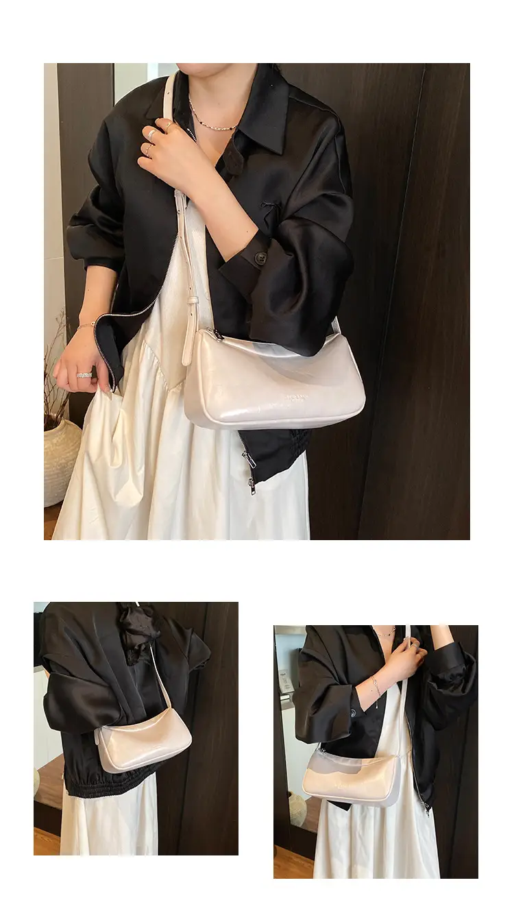 Women Shoulder Bag Tan Leather Commuter Bag 2025 Spring — feature 7