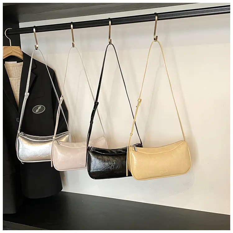 Women Shoulder Bag Tan Leather Commuter Bag 2025 Spring — feature 9