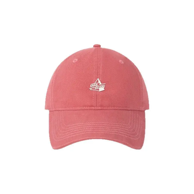 Pink Baseball Cap with Logo for Women Spring Autumn Wear - Image 17