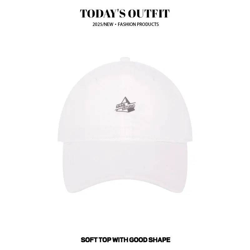 Pink Baseball Cap with Logo for Women Spring Autumn Wear - Image 2