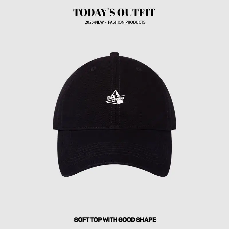Pink Baseball Cap with Logo for Women Spring Autumn Wear - Image 3