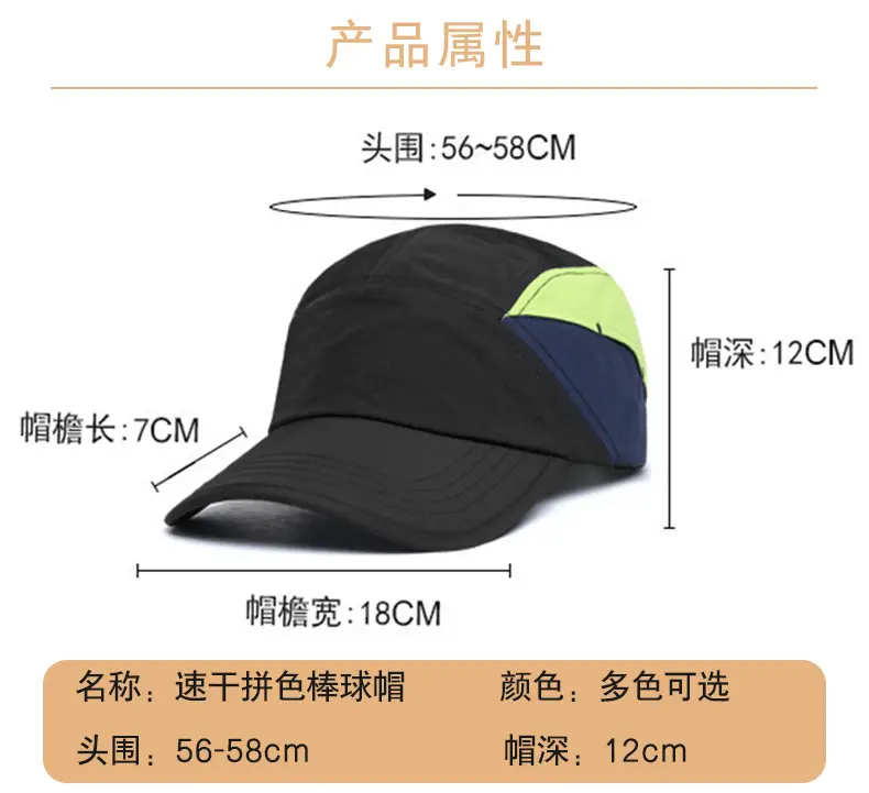 Waterproof Baseball Cap with Adjustable Strap — feature 3