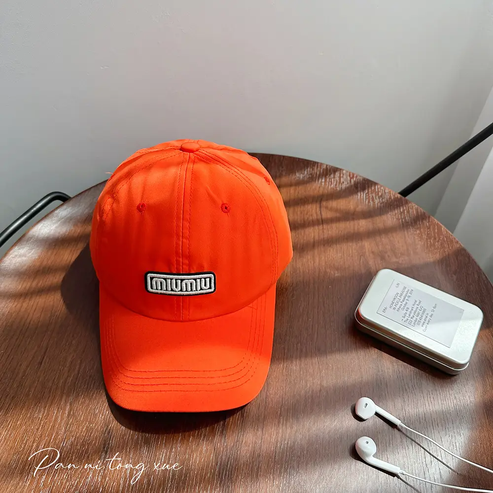 Beige Embroidered Baseball Cap for Boys Girls Outdoor Sports - Image 7