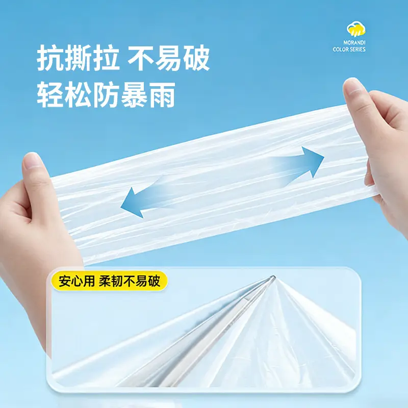 Disposable Raincoat with Integrated Packaging for Outdoor Rafting and Travel, Thickened for Children and Adults, Suitable for Electric Vehicles, Integrated Pvc Rain Poncho
