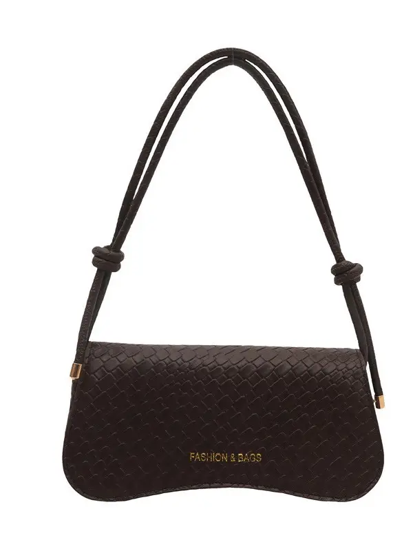 2025 Square Bag with Textured Leather Strap - Image 10