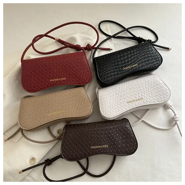 2025 Square Bag with Textured Leather Strap — feature 17