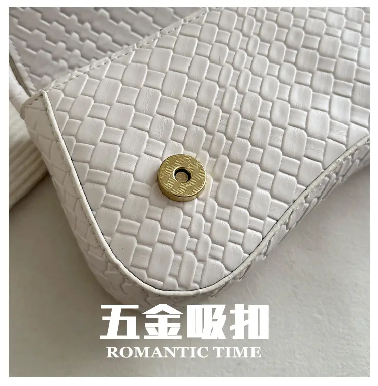 2025 Square Bag with Textured Leather Strap — feature 4