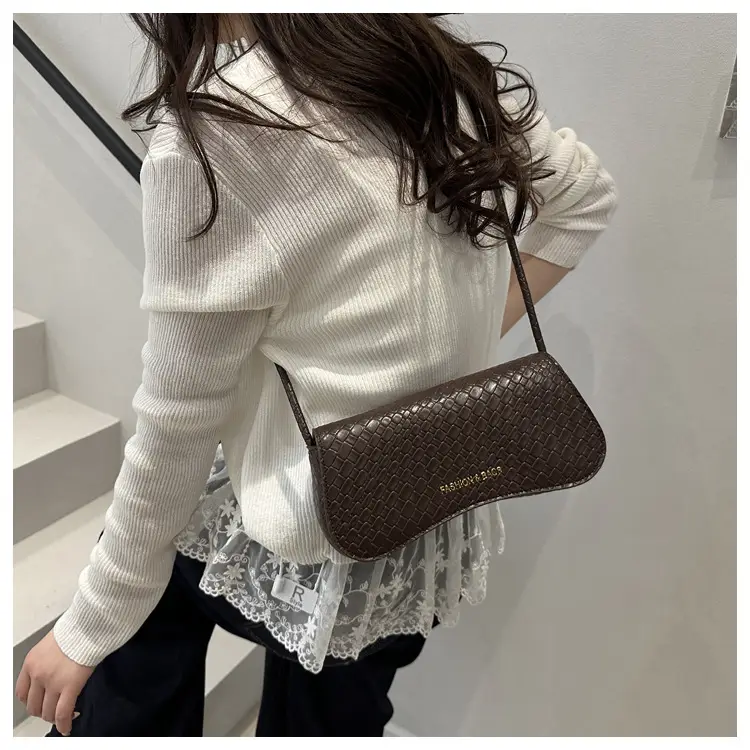 2025 Square Bag with Textured Leather Strap — feature 7