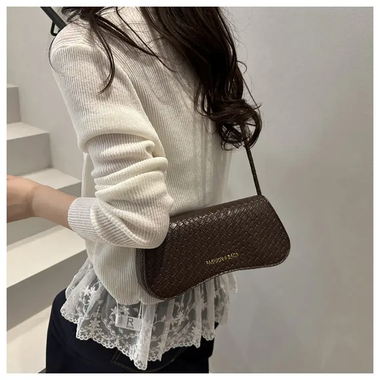 2025 Square Bag with Textured Leather Strap — feature 8