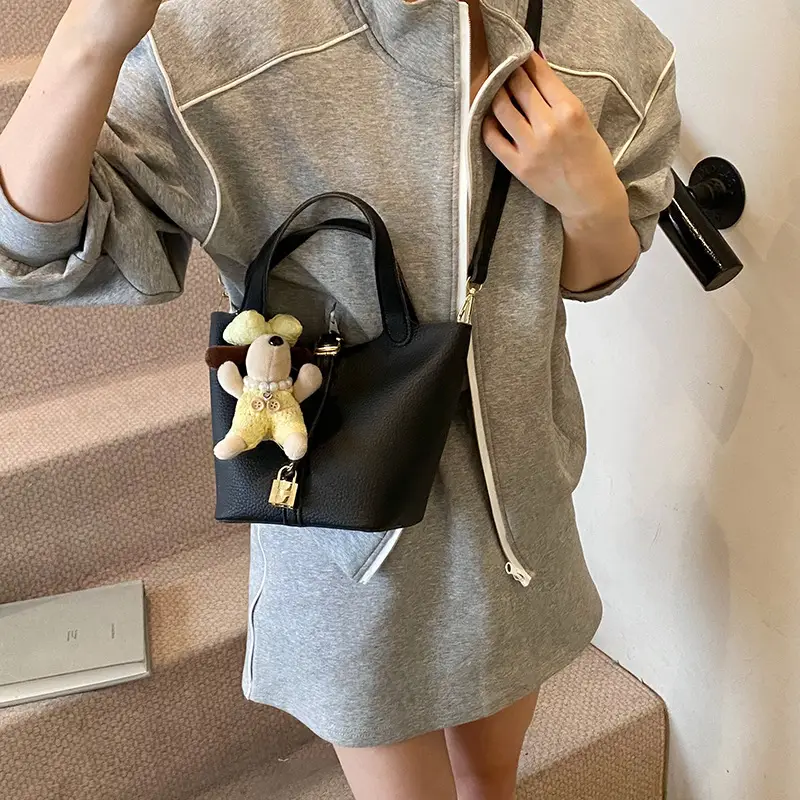 Women's Pink Teddy Bear Crossbody Bag 2025 - Image 22