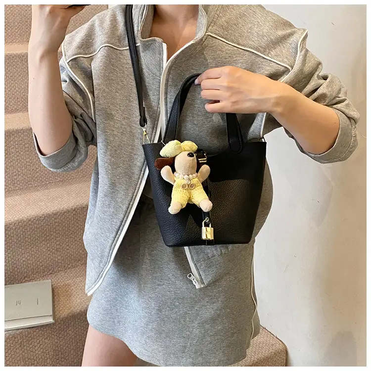 Women's Pink Teddy Bear Crossbody Bag 2025 — feature 20