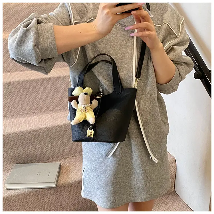 Women's Pink Teddy Bear Crossbody Bag 2025 — feature 21