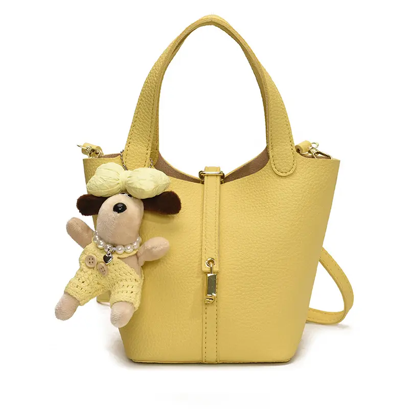 Women's Pink Teddy Bear Crossbody Bag 2025 - Image 4