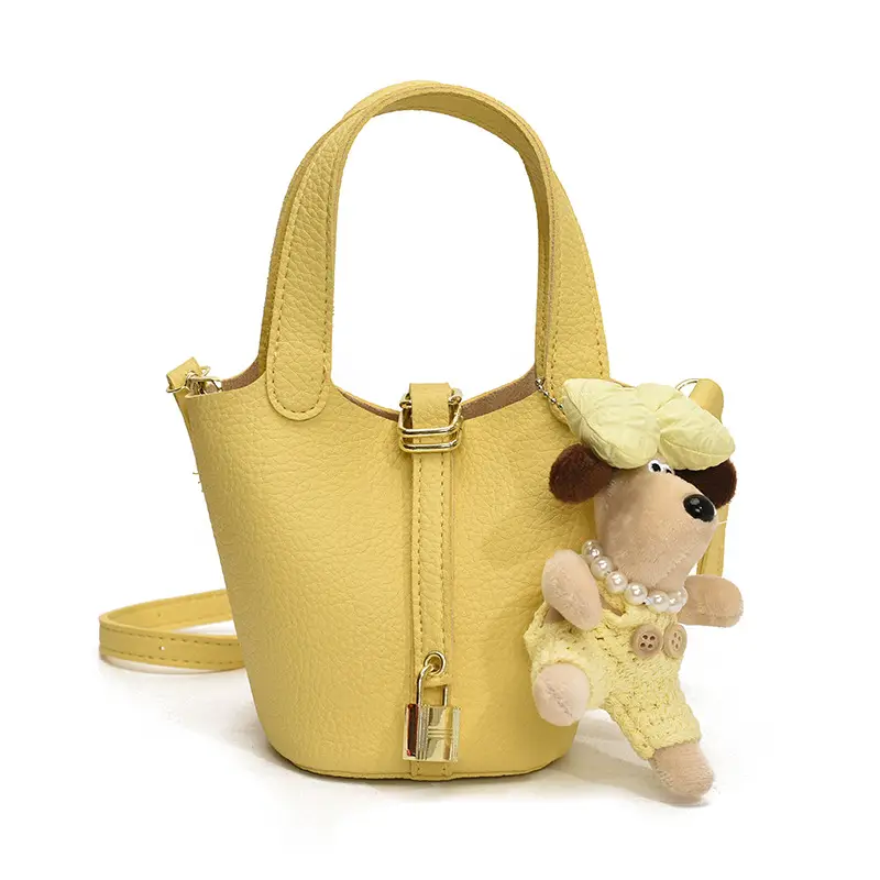 Women's Pink Teddy Bear Crossbody Bag 2025 - Image 9