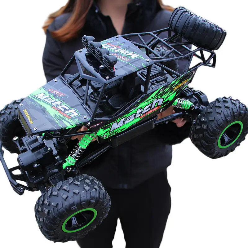 Cross-border Super Large Edition Remote Control Car Alloy Climbing Mountain Bigfoot Four-wheel Drive Remote Control Toy Model Off-road Vehicle Children — feature 1